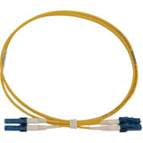 Tripp Lite N370X-01M 400G Duplex Singlemode 9/125 OS2 Switchable Fiber Optic Cable (LC/UPC M/M) LSZH Yellow 1 m (3.3 ft.)