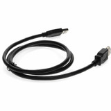 AddOn USB3EXTAA6-AO 6ft (2m) USB-A 3.0 Male to USB-A 3.0 Female Black Extension Cable
