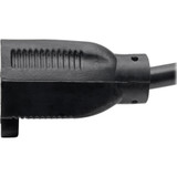 Tripp Lite Power Extension Cord NEMA 5-15P to NEMA 5-15R 13A 120V 16 AWG 1 ft. (0.31 m) Black