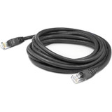 AddOn ADD-10FCAT6STP-BK 10ft RJ-45 (Male) to RJ-45 (Male) Black Cat6 STP PVC Copper Patch Cable