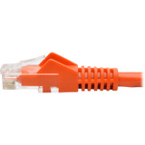 Tripp Lite N201-006-OR Cat6 Gigabit Snagless Molded (UTP) Ethernet Cable (RJ45 M/M) PoE Orange 6 ft. (1.83 m)