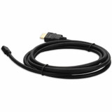 AddOn HDMI2MHDMI6 6ft HDMI 1.4 Male to Micro-HDMI 1.4 Male Black Cable For Resolution Up to 4096x2160 (DCI 4K)