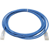 Tripp Lite N201-S15-BL Cat6 UTP Patch Cable (RJ45) - M/M, Gigabit, Snagless, Molded, Slim, Blue, 15 ft.