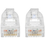 Tripp Lite N201-S15-BL Cat6 UTP Patch Cable (RJ45) - M/M, Gigabit, Snagless, Molded, Slim, Blue, 15 ft.