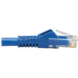 Tripp Lite N201P-030-BL Cat6 Gigabit Snagless Molded UTP Ethernet Cable (RJ45 M/M) PoE CMR-LP Blue 30 ft. (9.14 m)