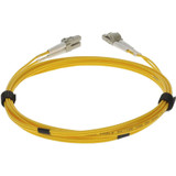 AddOn ADD-LC-LC-1M5OM4-YW-TAA Fiber Optic Duplex Patch Network Cable