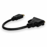 AddOn HDMI2DVID-5PK 5PK HDMI 1.3 Male to DVI-D Dual Link (24+1 pin) Female Black Adapters For Resolution Up to 2560x1600 (WQXGA)