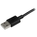 StarTech LTUB1MBK 1m (3 ft) Black Apple 8-pin Lightning Connector or Micro USB to USB Combo Cable for iPhone / iPod / iPad