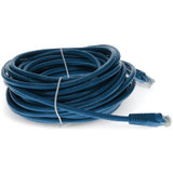AddOn ADD-25FCAT6-BE 25ft RJ-45 (Male) to RJ-45 (Male) Straight Blue Cat6 UTP PVC Copper Patch Cable