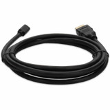 AddOn HDMI2MHDMI3 3ft HDMI 1.4 Male to Micro-HDMI 1.4 Male Black Cable For Resolution Up to 4096x2160 (DCI 4K)