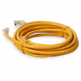 AddOn ADD-5FCAT6NB-YW 5ft RJ-45 (Male) to RJ-45 (Male) Yellow Cat6 UTP PVC Copper Patch Cable