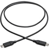 Tripp Lite U040-003-C-5A USB C Hi-Speed Cable w/ 5A Rating 20V M/M USB 2.0 USB Type C USB-C USB Type-C 3ft 3'