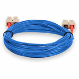 AddOn ADD-SC-SC-10M6MMF-BE 10m SC (Male) to SC (Male) Blue OM1 Duplex PVC Fiber Patch Cable