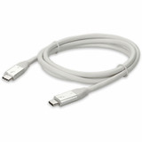 AddOn USBCTBOLT1MW 3ft (1m) USB-C 3.1 Male to Male Thunderbolt-compatible Sync and Charge White Cable