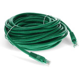 AddOn ADD-11FCAT6-GN 11ft RJ-45 (Male) to RJ-45 (Male) Green Cat6 Straight UTP PVC Copper Patch Cable