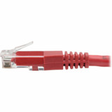 Tripp Lite N200-010-RD Cat6 Gigabit Molded (UTP) Ethernet Cable (RJ45 M/M) PoE Red 10 ft. (3.05 m)