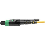 Tripp Lite N390-01M-12-AP MTP/MPO (APC) Singlemode Patch Cable (F/F) 12 Fiber 40/100 GbE QSFP+ 40GBASE-PLR4 Plenum Push/Pull Tab Yellow 1 m (3.3 ft.)