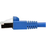 Tripp Lite N262-025-BL Cat6a 10G Snagless Shielded STP Ethernet Cable (RJ45 M/M) PoE Blue 25 ft. (7.62 m)