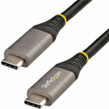 StarTech USB31CCV50CM 20" 50cm USB C Cable 10Gbps, USB 3.1 Type-C Cable, 5A/100W, DP Alt Mode, USB-C Cord for USB-C Laptop/Phone/Device