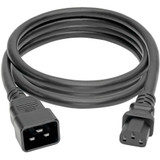 Tripp Lite C20 to C13 Power Cord for Computer Heavy-Duty 15A 100-250V 14 AWG 7 ft. (2.13 m) Black