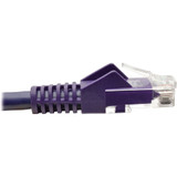 Tripp Lite N201-050-PU Cat6 Gigabit Snagless Molded (UTP) Ethernet Cable (RJ45 M/M) PoE Purple 50 ft. (15.24 m)