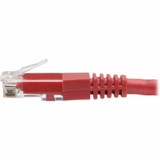 Tripp Lite N200-005-RD Cat6 Gigabit Molded (UTP) Ethernet Cable (RJ45 M/M) PoE Red 5 ft. (1.52 m)