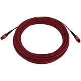 Tripp Lite N845B-20M-12-MG 100G Multimode 50/125 OM4 Fiber Optic Cable (12F MTP/MPO-PC F/F), LSZH, Magenta, 20 m (65.6 ft.)