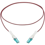 Tripp Lite N822C-01M-MG 400G Duplex Multimode 50/125 OM4 Fiber Optic Cable (CS-PC/CS-PC) Round LSZH Jacket Magenta 1 m