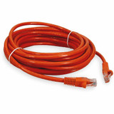 AddOn ADD-12FCAT6-OE 12ft RJ-45 (Male) to RJ-45 (Male) Orange Cat6 Straight UTP PVC Copper Patch Cable