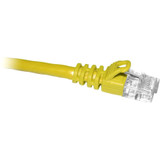 ENET C6-YL-7-ENC Cat6 Yellow 7 Foot Patch Cable with Snagless Molded Boot (UTP) High-Quality Network Patch Cable RJ45 to RJ45 - 7Ft