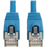 Tripp Lite N272L-F01M-BL Cat8 40G Snagless SSTP Ethernet Cable (RJ45 M/M), PoE, LSZH, Blue, 1 m (3.3 ft.)