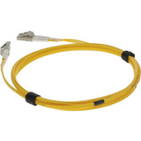 AddOn ADD-LC-LC-10M5OM4-YW-TAA Fiber Optic Duplex Patch Network Cable