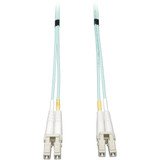 Tripp Lite N820-15M 10Gb Duplex Multimode 50/125 OM3 LSZH Fiber Patch Cable (LC/LC) Aqua 15M (50 ft.)