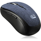 Adesso iMouse S80L - Wireless Fabric Optical Mini Mouse (Blue)