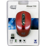 Adesso iMouse S50R - 2.4GHz Wireless Mini Mouse