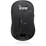 Adesso iMouse S80B - Wireless Fabric Optical Mini Mouse (Black)