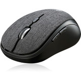 Adesso iMouse S80B - Wireless Fabric Optical Mini Mouse (Black)