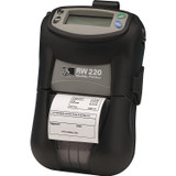 Zebra RW 220 Direct Thermal Printer - Monochrome - Portable - Receipt Print - USB - Serial - Bluetooth - Battery Included