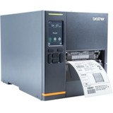 Brother TJ-4021TN Desktop Direct Thermal/Thermal Transfer Printer - Monochrome - Label/Receipt Print - USB - Serial