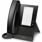 Poly CCX 400 IP Phone - Corded - Corded - Desktop, Wall Mountable - Black - TAA Compliant