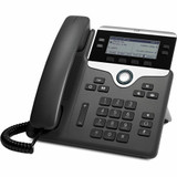 Cisco 7841 IP Phone - Refurbished - Corded - Corded - Wall Mountable, Desktop, Tabletop - TAA Compliant