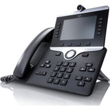 Cisco 8845 IP Phone - Corded/Cordless - Corded - Bluetooth - Wall Mountable, Tabletop - Charcoal - TAA Compliant