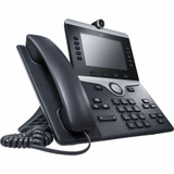 Cisco 8845 IP Phone - Corded - Corded - Bluetooth - Wall Mountable, Tabletop - Charcoal - TAA Compliant