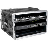 Tripp Lite 6U ABS Server Rack Equipment Flight Case for Shipping & Transportation