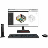 Lenovo ThinkStation P3 30H00044US Workstation - 1 x Intel Core i9 13th Gen i9-13900 - 16 GB - 512 GB SSD - Tiny - Black