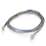 C2G 09591 14ft RJ11 6P4C Straight Modular Cable