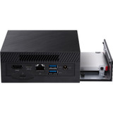 ASUS PN62S-SYS715PXFD Desktop Computer - Intel Core i7 10th Gen i7-10710U 1.10 GHz - 16 GB RAM DDR4 SDRAM - 512 GB M.2 PCI Express NVMe 3.0 SSD - Mini PC - Black