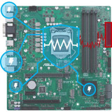 ASUS H610T D4-CSM Desktop Motherboard - Intel H610 Chipset - Socket LGA-1700 - Intel Optane Memory Ready - Mini ITX
