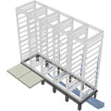 Middle Atlantic RIB-3-DRK-42 Riser Base