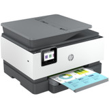 HP Officejet Pro 9015e Inkjet Multifunction Printer-Color-Copier/Fax/Scanner-32 ppm Mono/32 ppm Color Print-4800x1200 dpi Print-Automatic Duplex Print-25000 Pages-250 sheets Input-Color Flatbed Scanner-1200 dpi Optical Scan-Color Fax-Wireless LAN